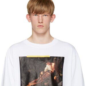 Off-White Cut Off Man Tee San Francisco Shirt M